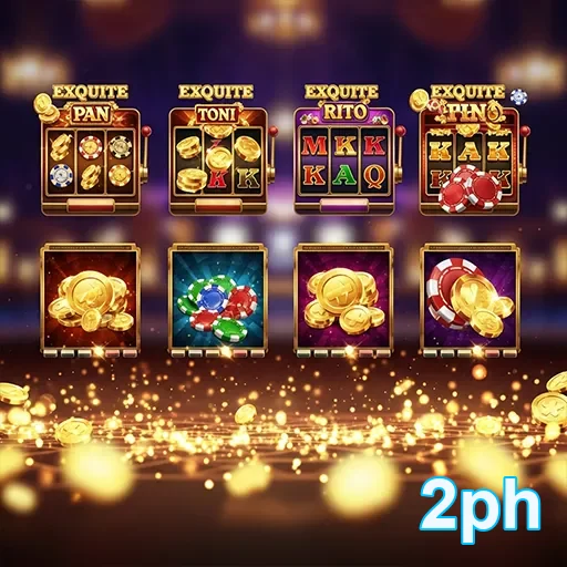 2ph casino chips gold